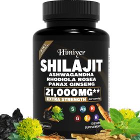 SHILAJIT ASHWAGANDHARHODIOLA ROSEAPANAX GINSENG21,000MG (Option: 60g)